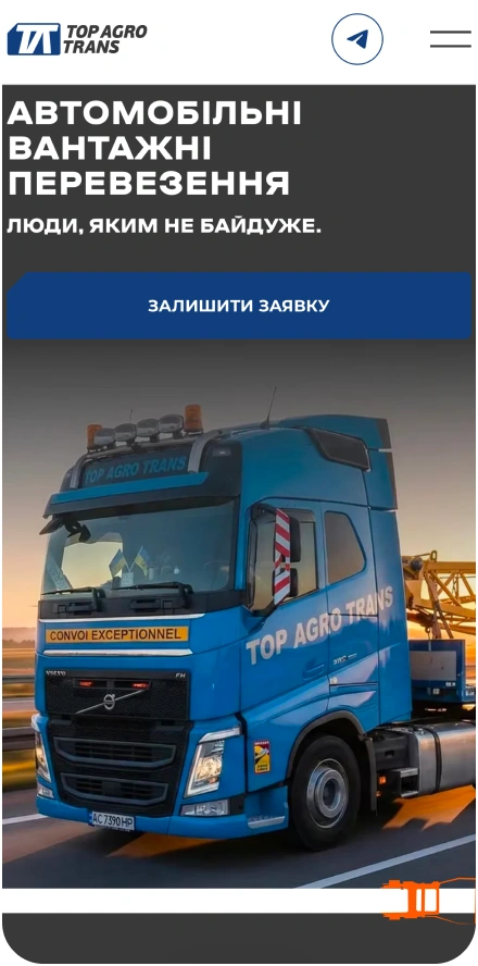 Кейс: TOP AGRO TRANS | AVIS DIGITAL STUDIO